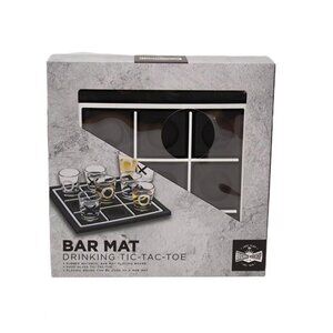 Samsonico Bar Mat Tic-Tac-Toe Game